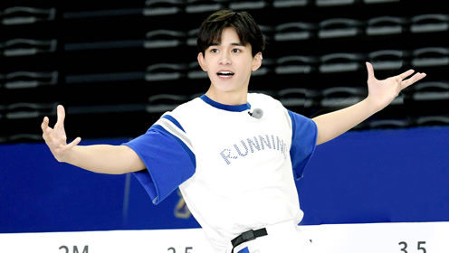 黄旭熙折返跑跳高太帅了##奔跑吧#热血少年上线~@威神v_黄旭熙_lucs