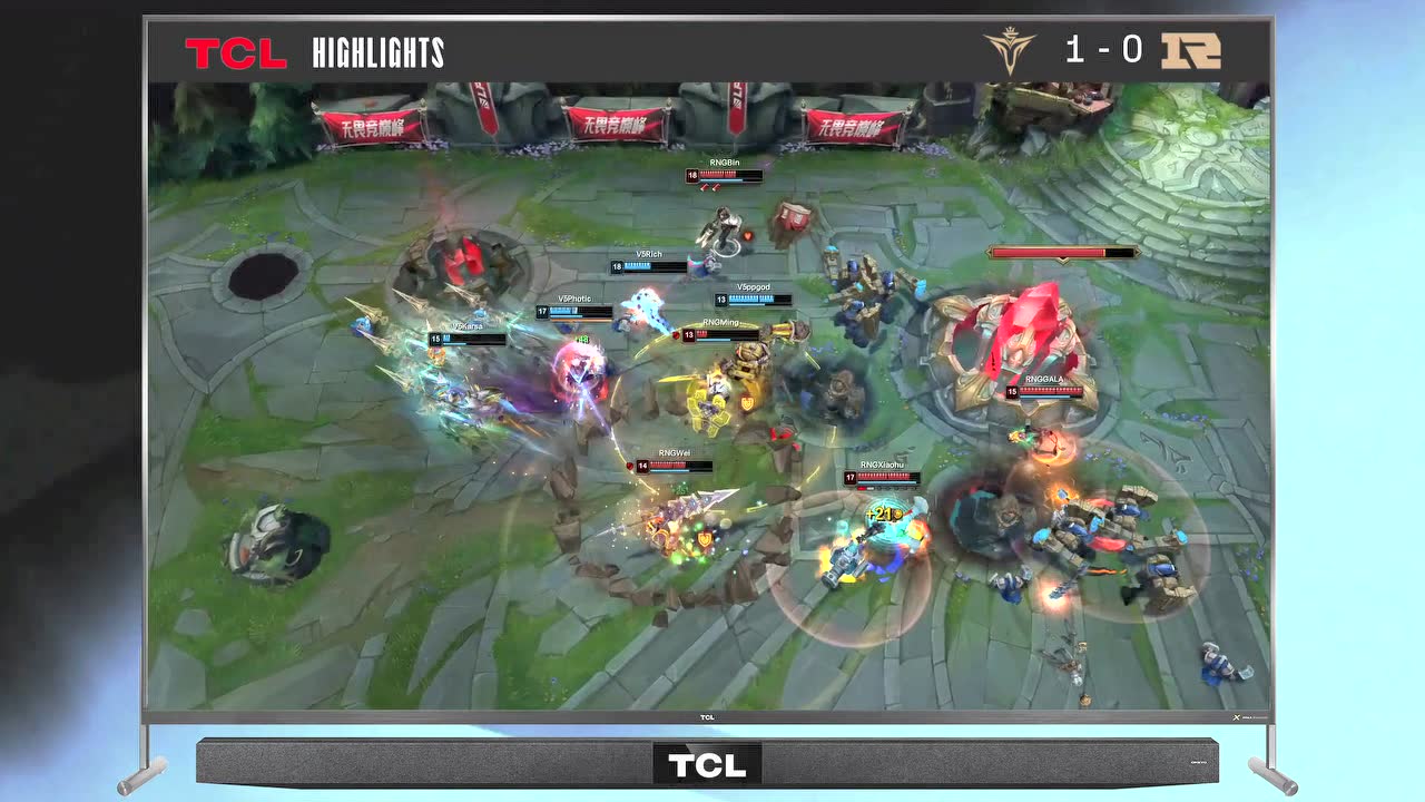 【高光时刻】RNG vs V5 第1局