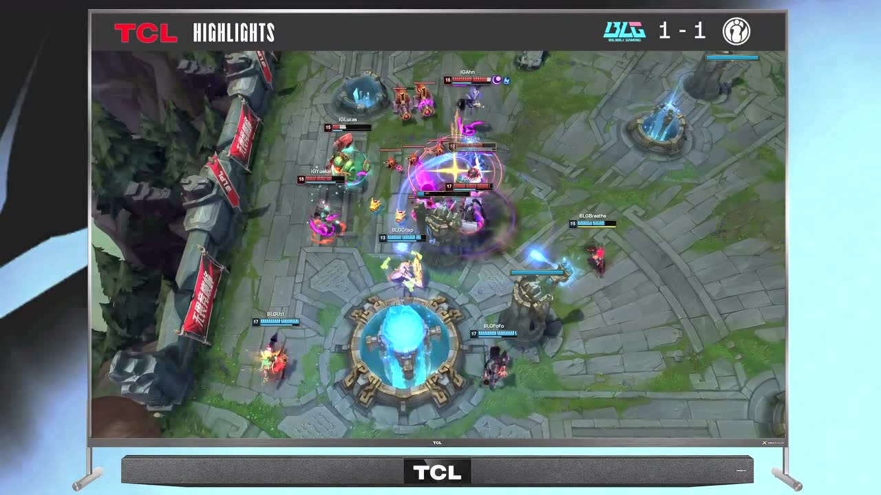 【高光时刻】IG vs BLG 第2局