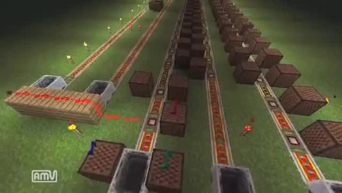 Minecraft红石音乐 腾讯视频