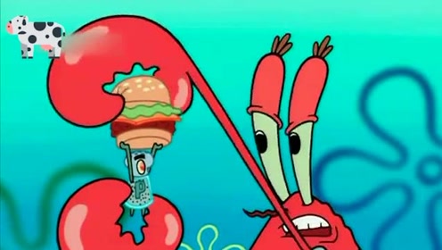 海绵宝宝:蟹老板的蟹黄堡是美味无穷的.