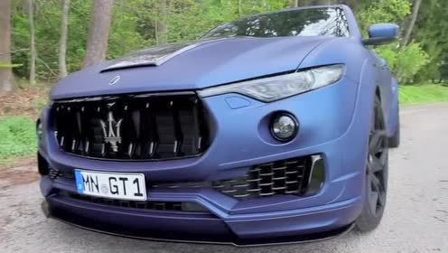 暴力美学 爆改玛莎拉蒂 levante各种秀身姿