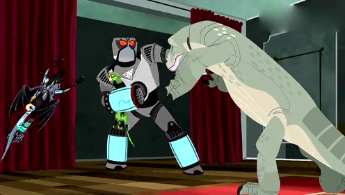 动物兄弟:马丁接住小狼后,变身成为四不像,真是太搞笑了