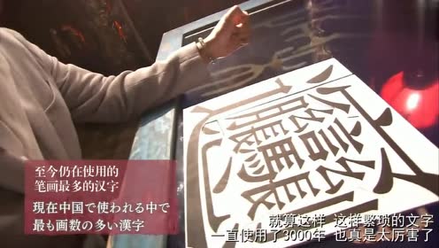 最复杂汉字 腾讯视频