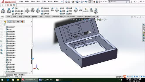 sw钣金拆图solidworks实体曲面转钣金拆分实战教程