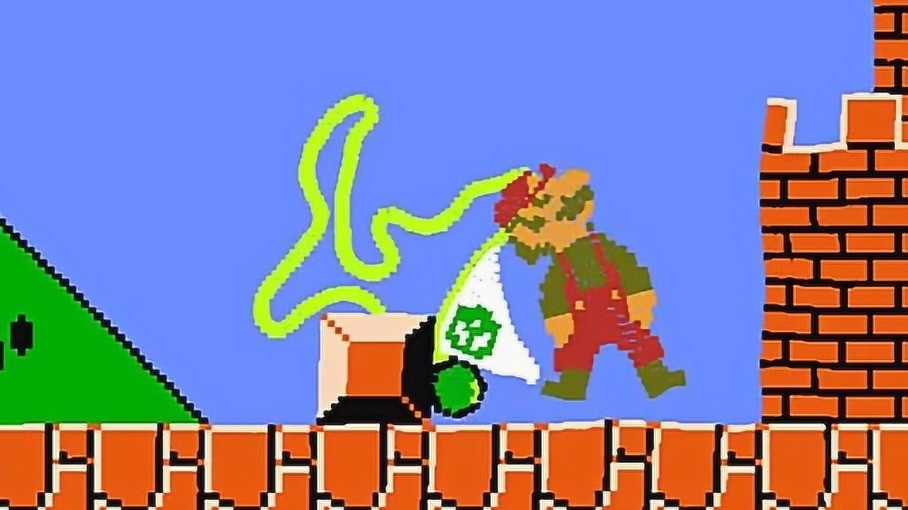 软体马里奥:史上最鬼畜马里奥,好魔性呀!屌德斯小熙解说