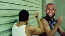 NBA轻松时刻：詹姆斯和伦纳德单挑输了！
