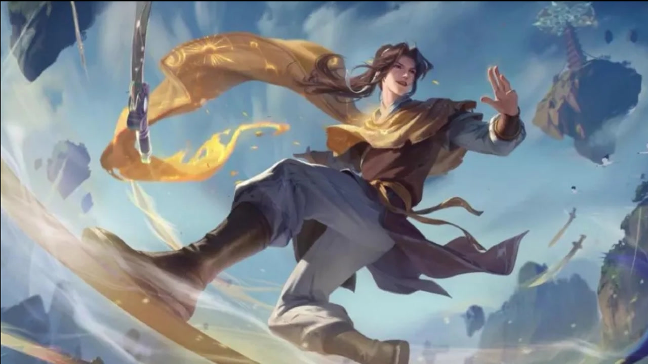 王者荣耀仙剑联动李逍遥皮肤特效