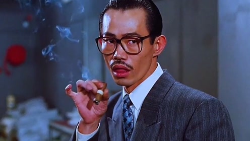 "八字胡,大背头,雪茄不离手"#元华 #豪横 #情字最大