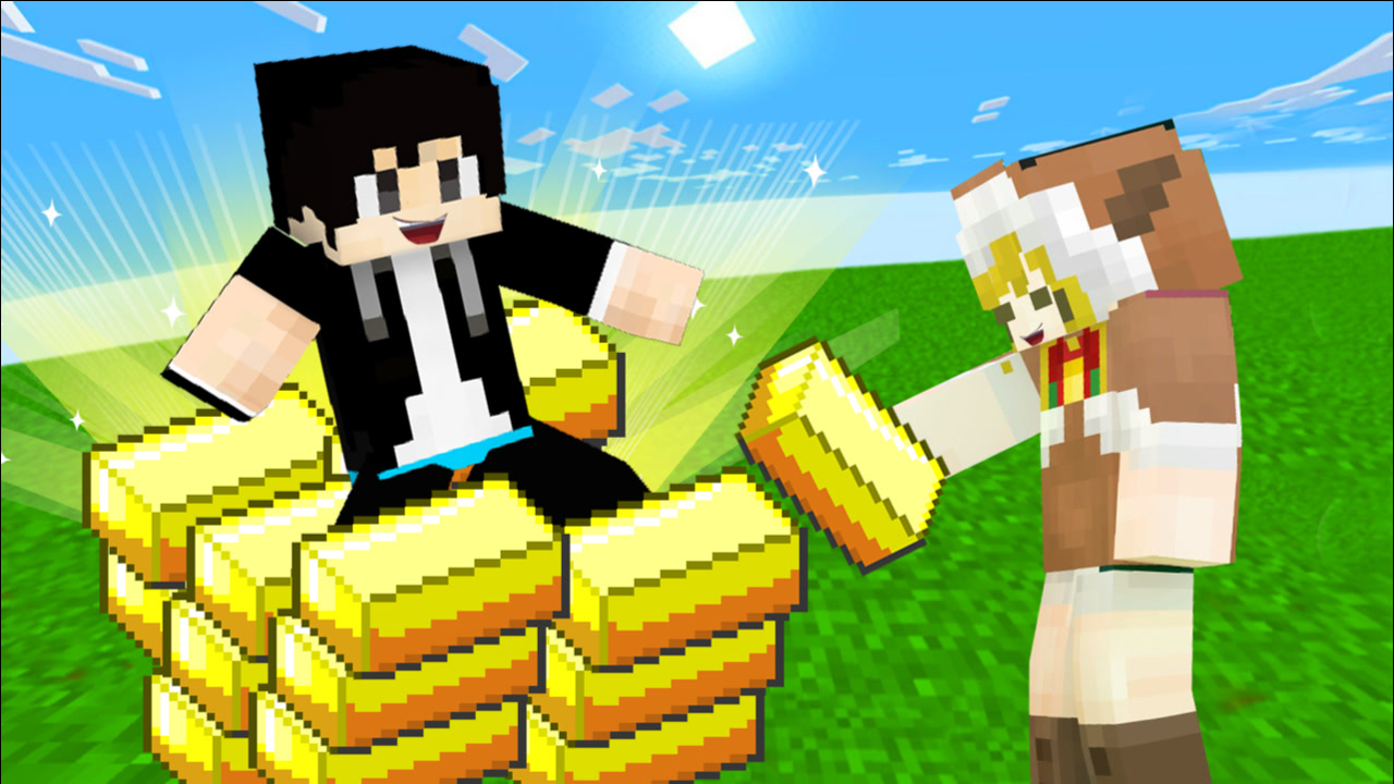 木鱼我的世界:鱼玲探险发现村庄,完成村民的任务,获得大量物资和金币!