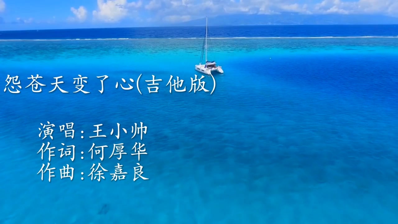 怨苍天变了心 (吉他版) - 王小帅