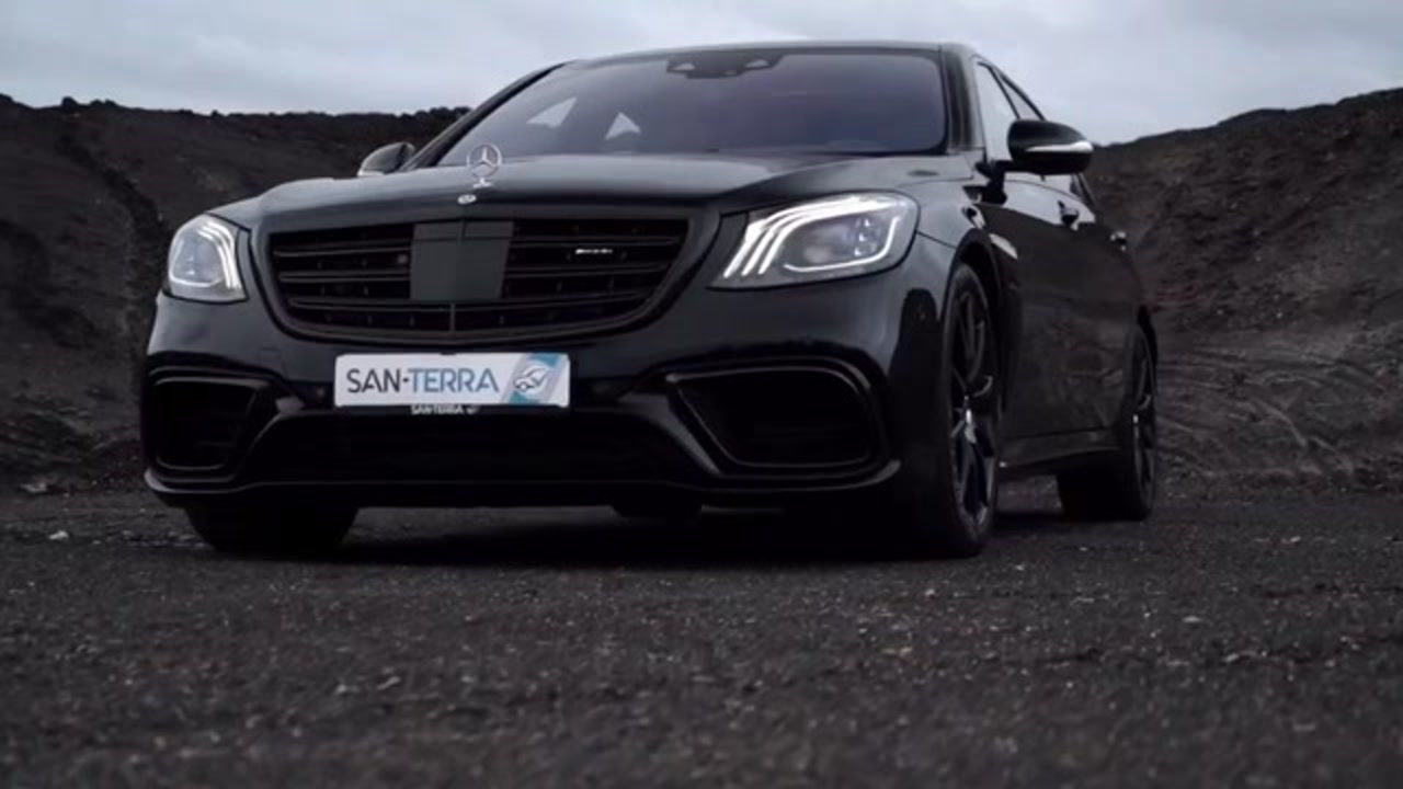 奔驰s63amg 黑武士该有的样子