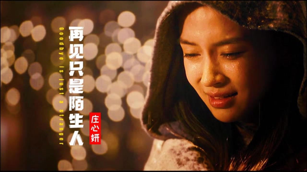 庄心妍的一首《再见只是陌生人》唱得伤感好听,感人至深!
