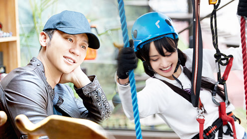 看我的生活:马思纯和朋友们出来露营聚餐,明显的开心了很多!