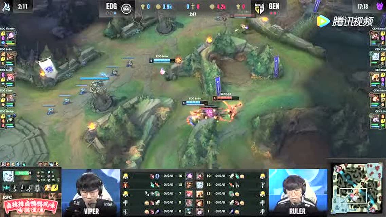 Scout催眠气泡留下Clid一血 BDD传送逃跑再送双杀