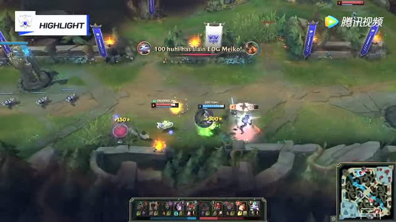 【高光时刻】EDG vs 100