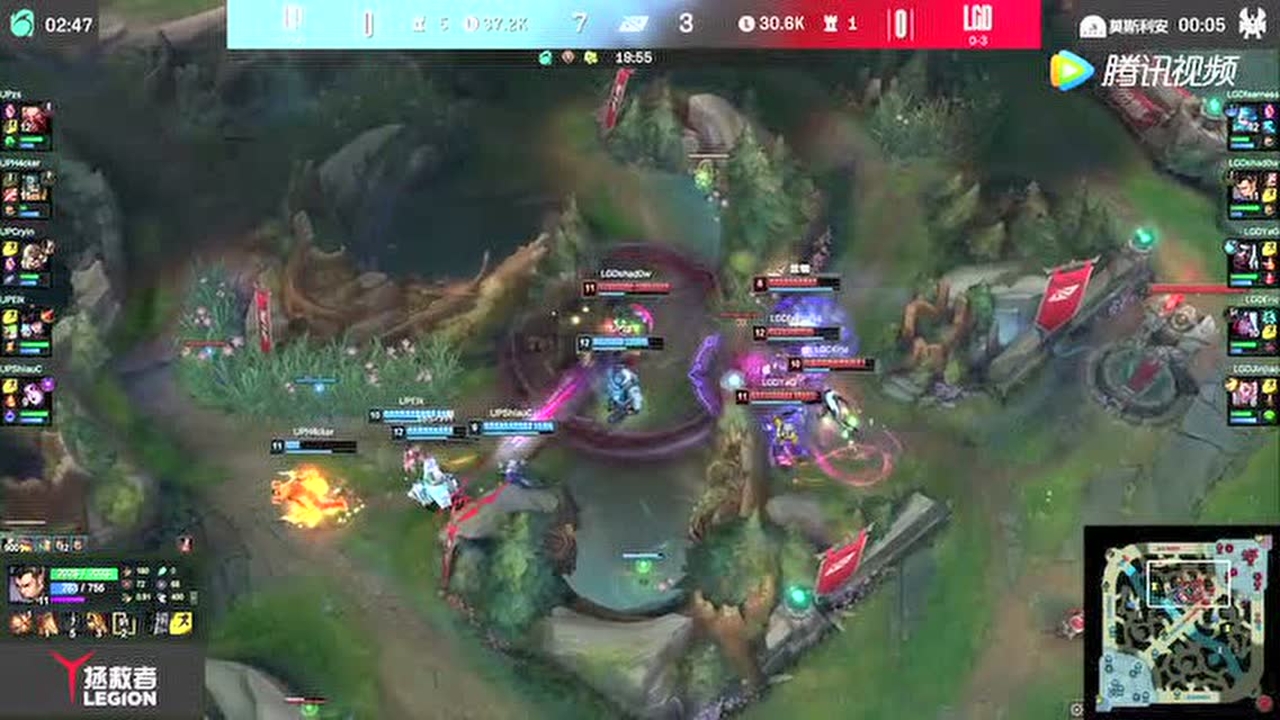 格温引针簇射三段拉满 艾克抓住机会拿下双杀