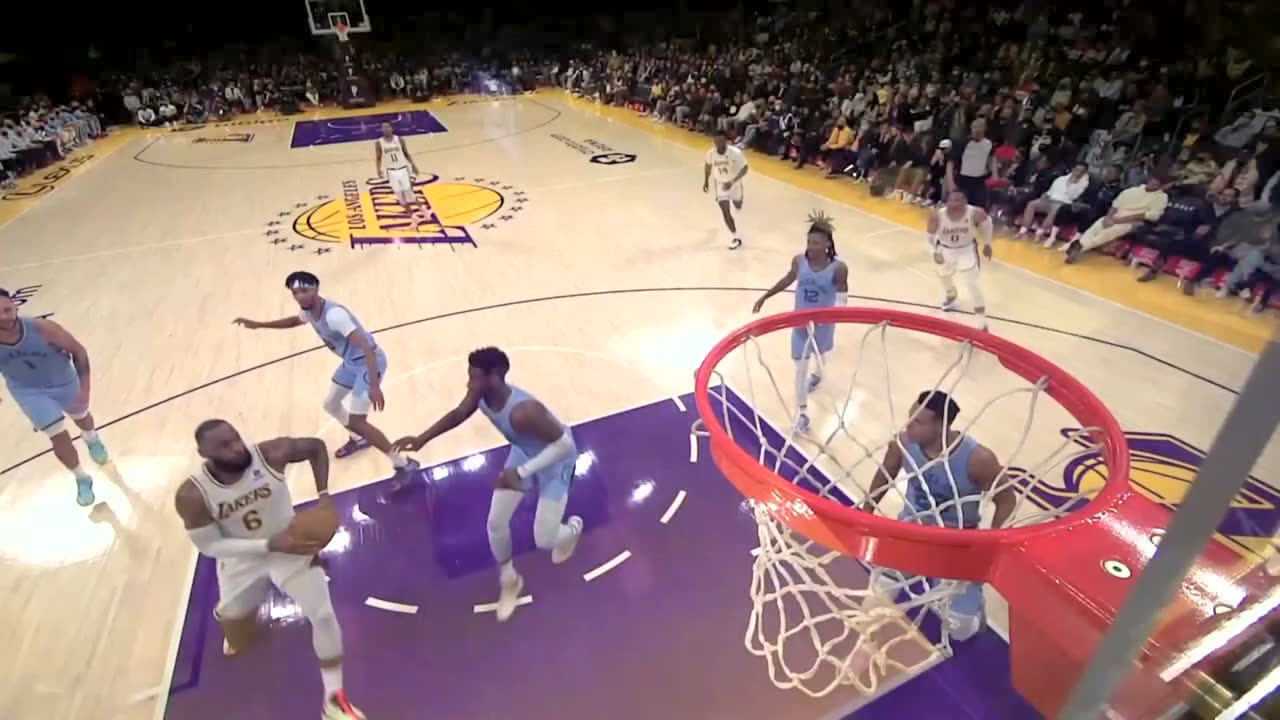 NBA第12周20佳球太高质量了！克莱复出隔扣2人，莫兰特展示绝世好腰