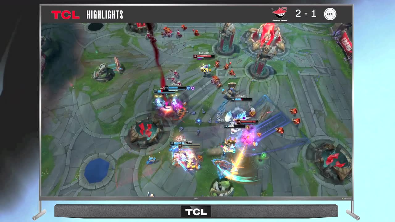 【高光时刻】AL vs EDG 第3局