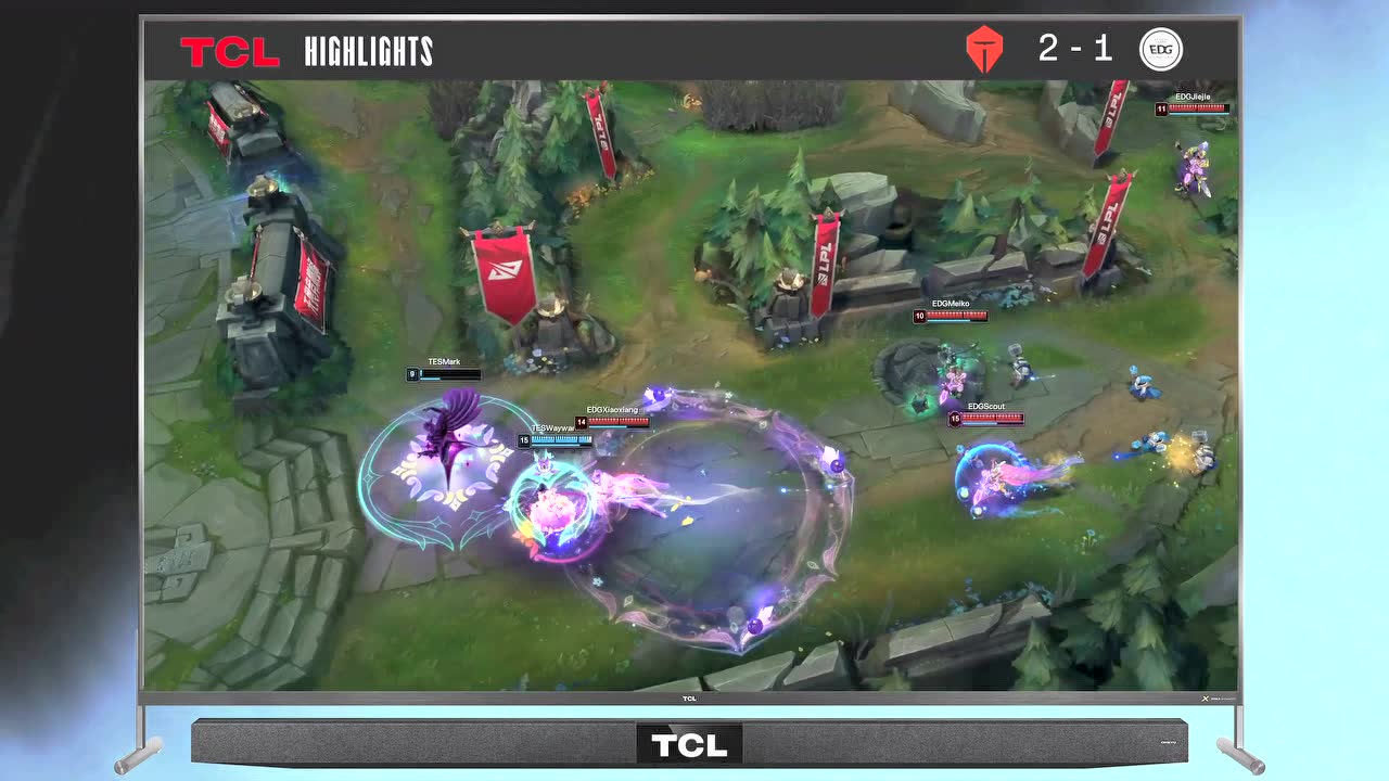 【高光时刻】TES vs EDG 第3局