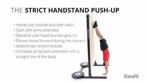 The Strict Handstand Push-up