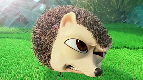 爆笑丛林:大象和猴子怕极了小刺猬,生气的小刺猬立马变身机械怪