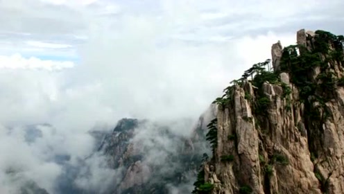 安徽黄山风景图，人间仙境般的迷人，图美现实风景更美哟