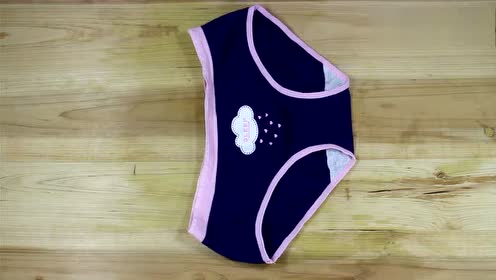 正确叠内衣方法:简单省空间:很多人不知道