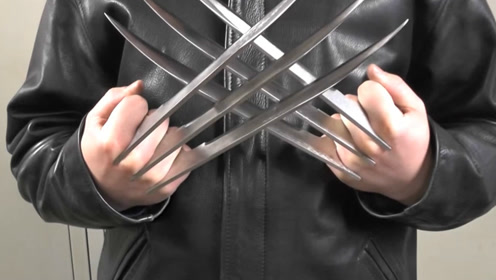 牛人自制金刚狼铁爪,实在太酷了!