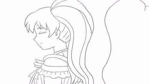 巴啦啦小魔仙贝贝公主与雅雅公主两姐妹儿童卡通简笔画