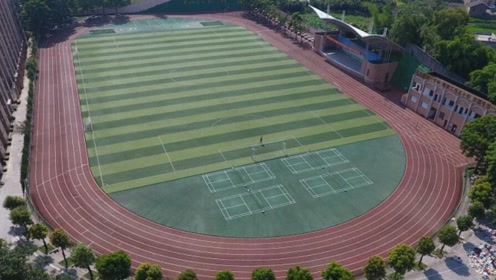 航拍泸州泸县五中 献给母校