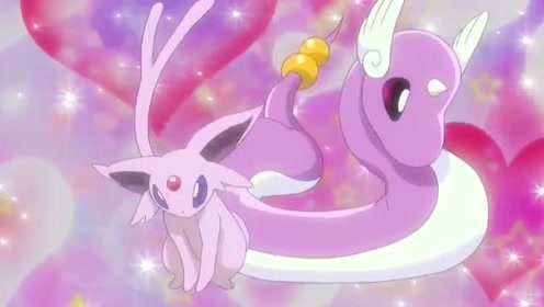 神奇宝贝:粉红色的精灵就是有魅力,特别是这只粉色的哈克龙