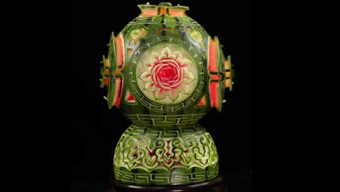 西瓜灯雕刻--周毅食品雕刻基础教程