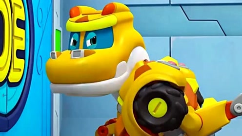 帮帮龙出动之恐龙探险队:帮帮龙洛奇遇到了一只新恐龙