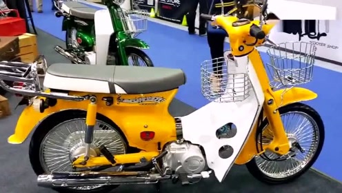 国产宗申海外品牌生产的幼兽cub 110摩托,看上去不比本田幼兽差