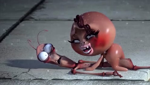 爆笑虫子:竹节虫牵到女神的手就心跳厉害,但女神一尖叫它就好了!