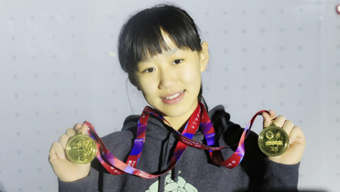 中国最牛攀岩女孩,13岁就拿到了全国冠军,天才少年?
