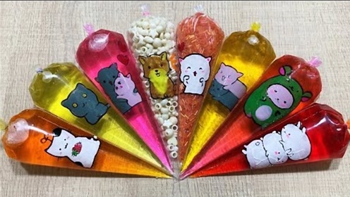 自动动手画的卡通裱花袋,怎么样,是不是很棒呢,diy史莱姆