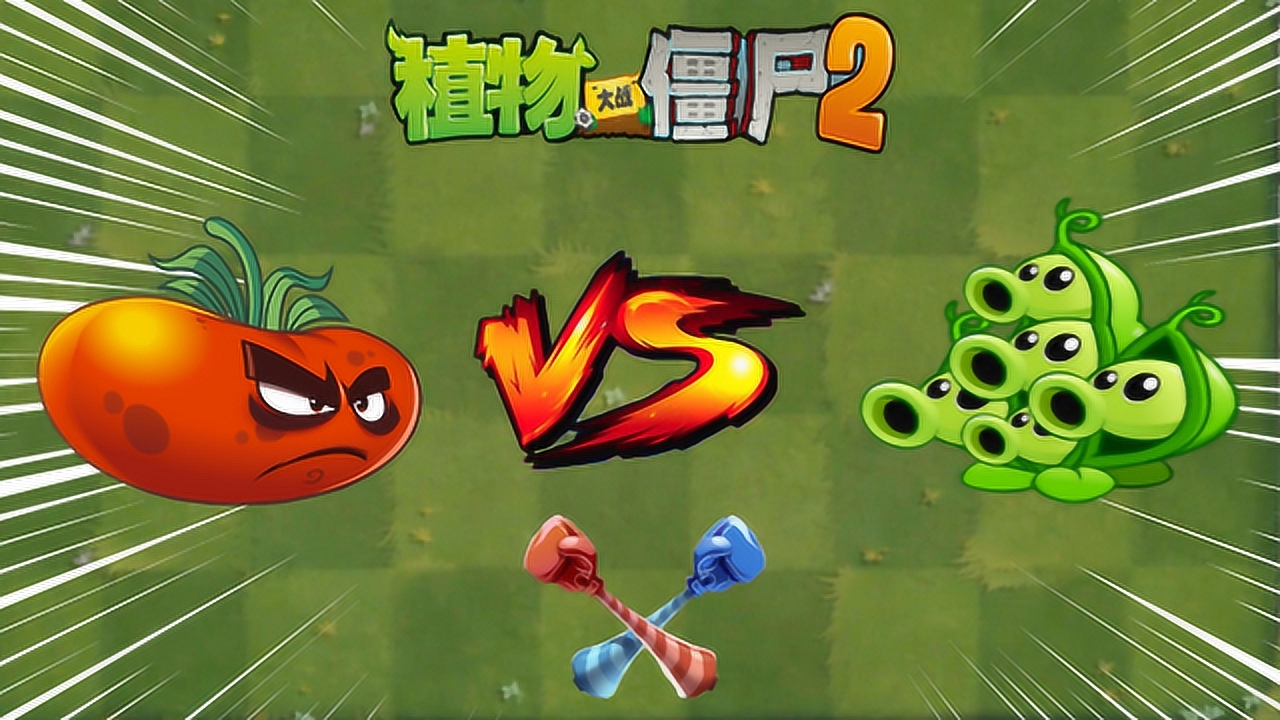 pvz2超z 终极番茄vs豌豆荚