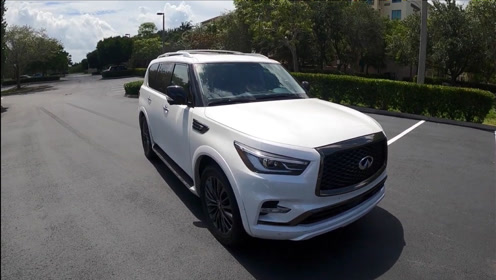 第一视角 2021款英菲尼迪qx80 premium 4wd 体验英菲尼迪的豪华