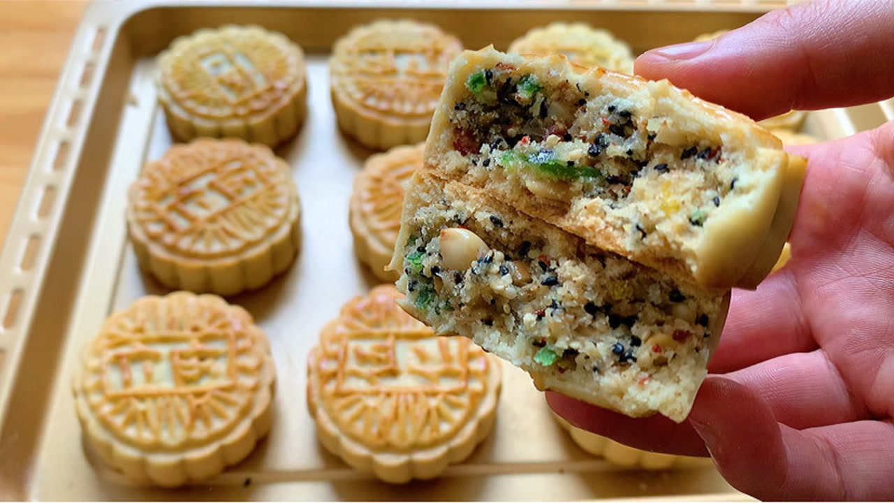 五仁月饼(中国传统糕点)_搜狗百科
