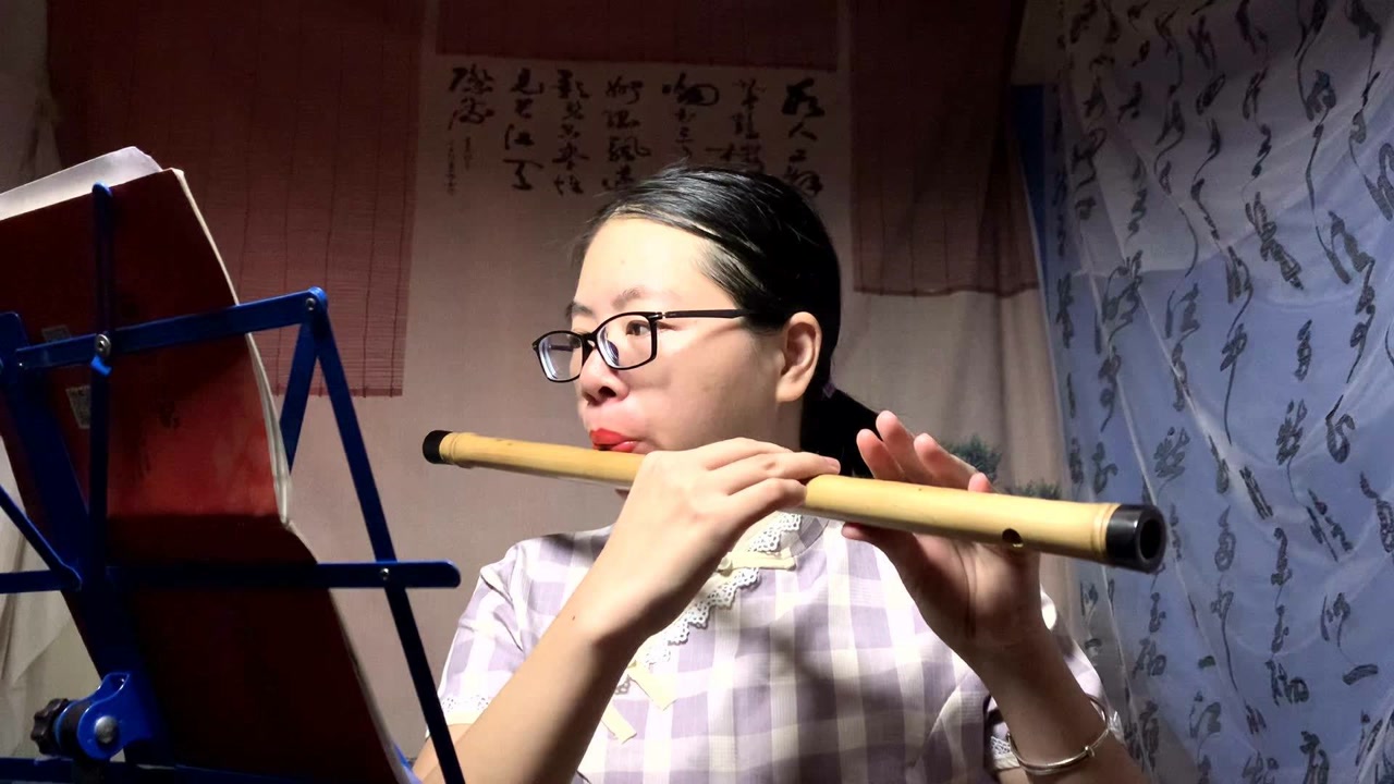 竹笛练习,清吹经典歌《月半小夜曲》,多少人因这歌而循环播放?