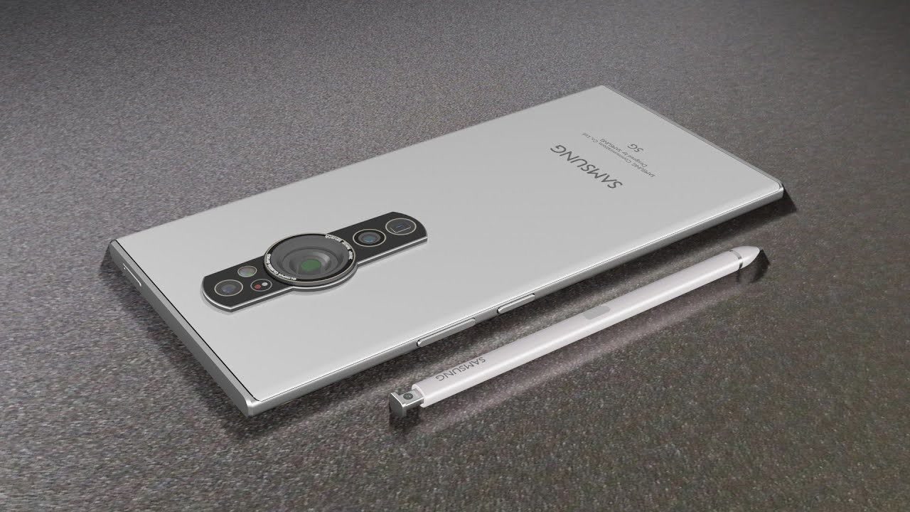 三星note 30 ultra概念机曝光:骁龙895 75w快充 屏下镜头设计!