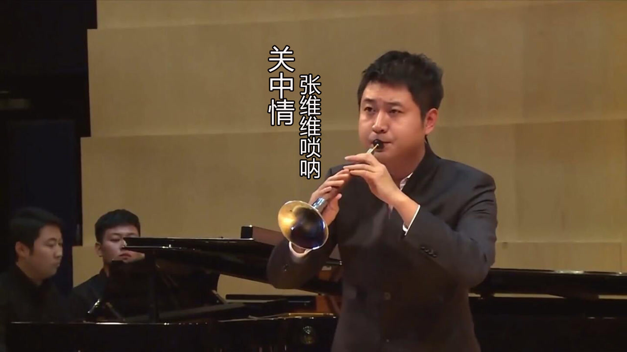 张维维唢呐演奏《关中情》,梁欢曲
