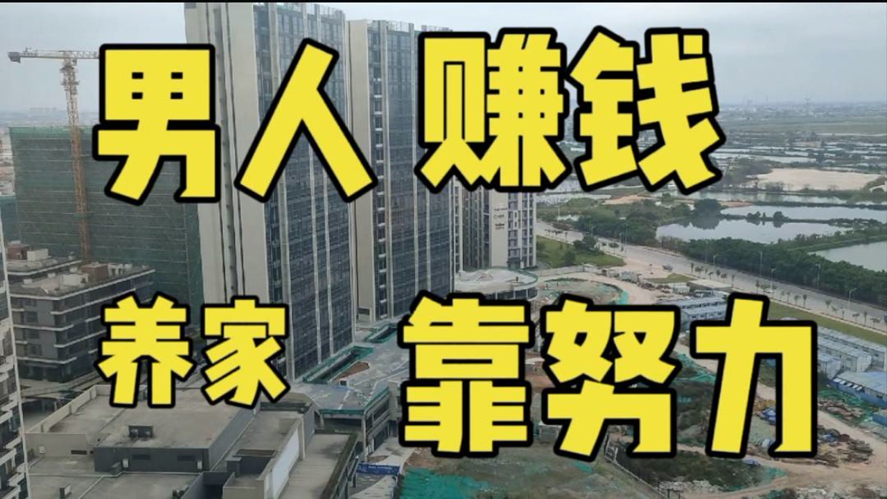 男人赚钱养家,我靠自身努力,你们靠什么就不知道了?