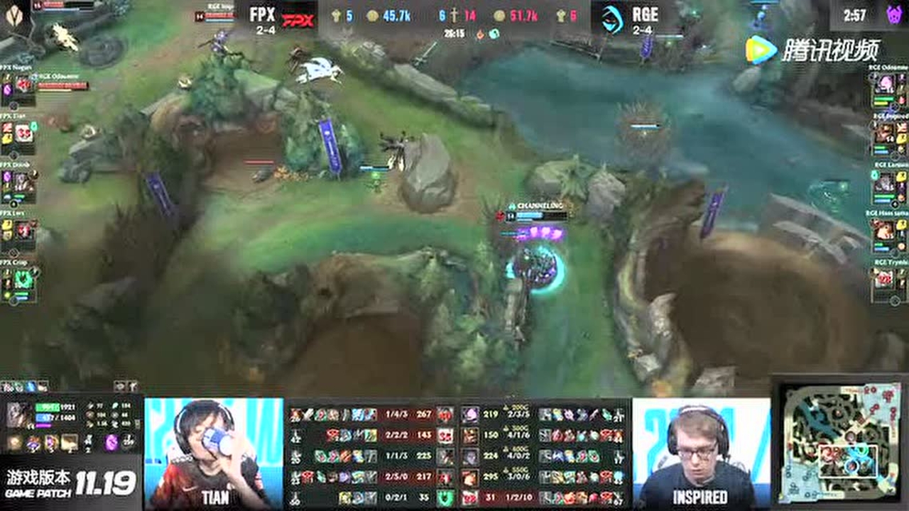C9双TP正面逼团 凯南爆炸伤害拿下双杀