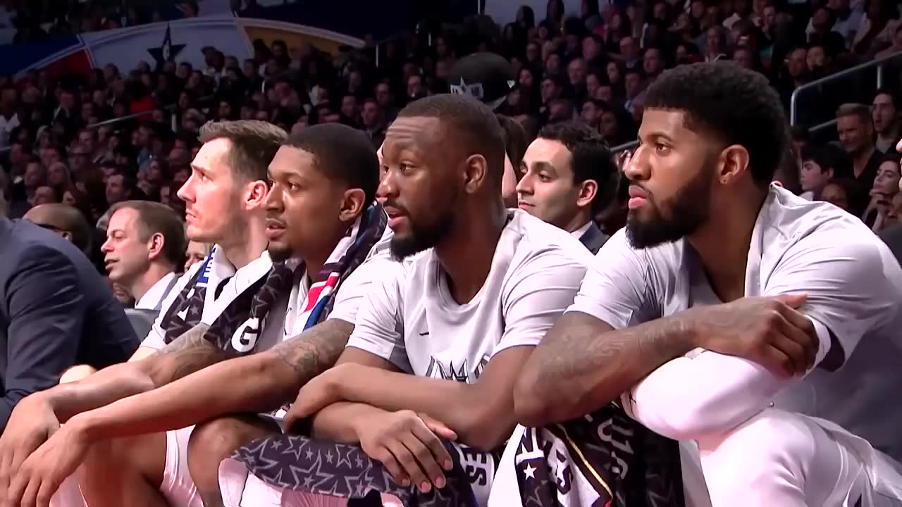 2018NBA全明星周末微电影 欧神仙开始玩花活儿，詹姆斯拿MVP