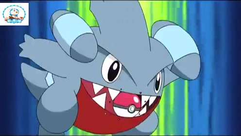 "神奇宝贝dp"圆陆鲨一路上跟随小智,捣蛋鬼圆陆鲨