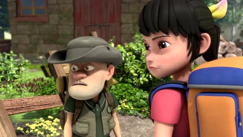 熊出没之探险日记 赵琳对老奶奶的承诺.二狗大马猴又想出坏主意