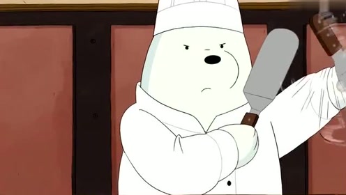 《咱们裸熊》,三剑客中做饭的白熊超帅!